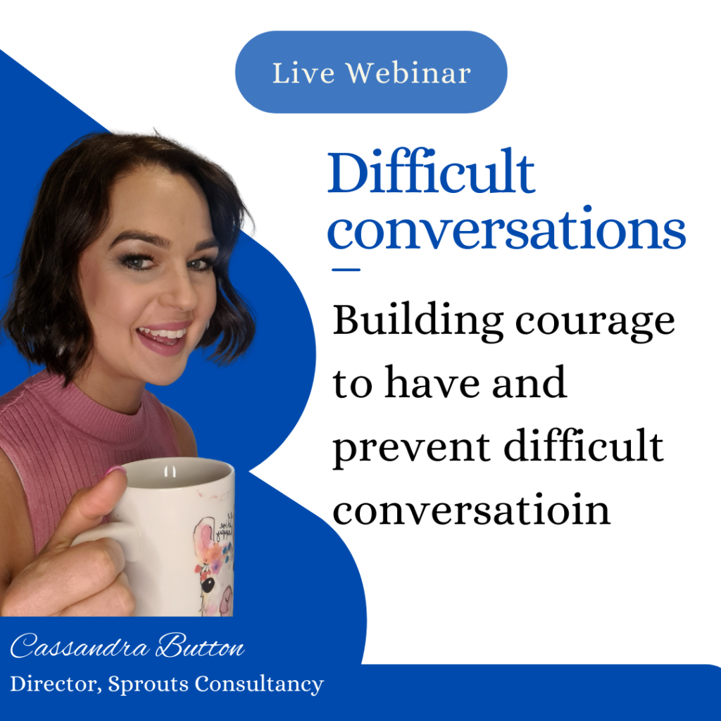 Manage difficult conversations in the workplace